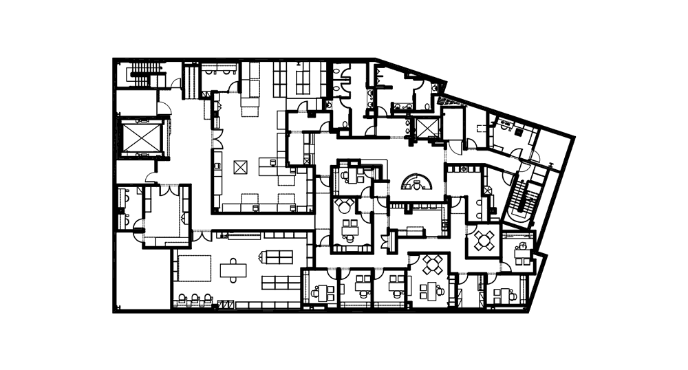 Neiman Marcus, Broadway Plaza, Lower-Level Floor, Plan Walnut Creek, California