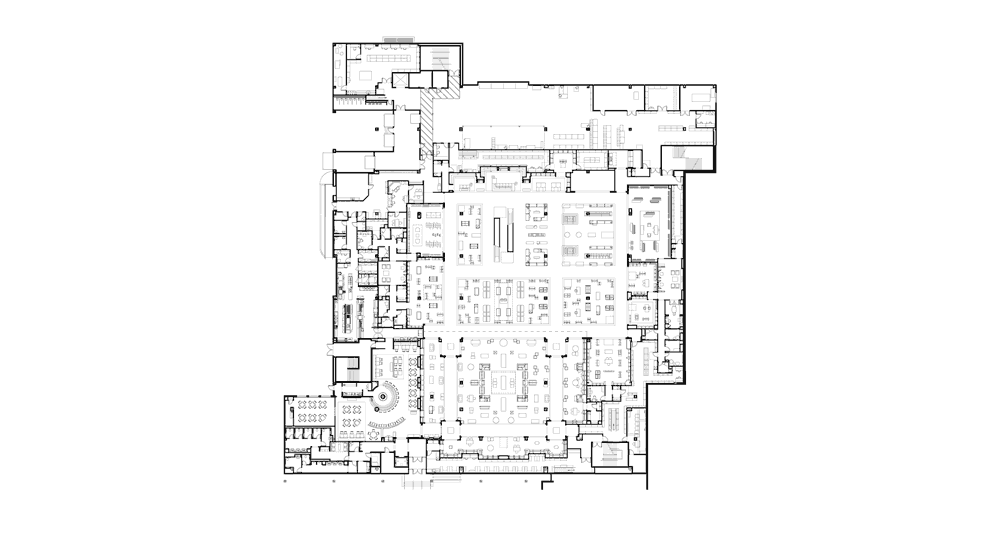 Neiman Marcus, Lenox Square Mall, Plaza Floor Plan, Atlanta Georgia