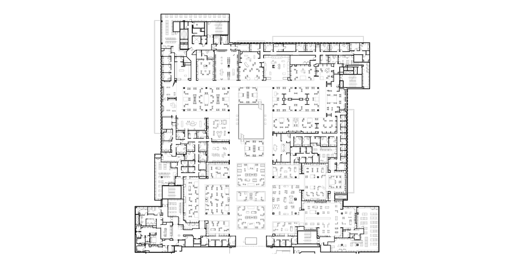 Neiman Marcus, Lenox Square Mall, Level-Two Floor Plan, Atlanta Georgia