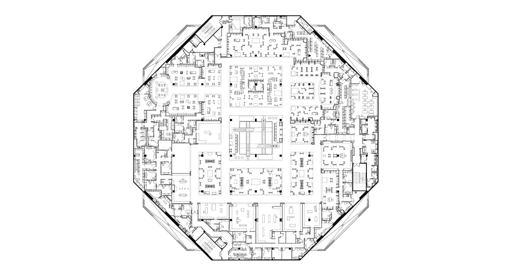 Neiman Marcus, Fashion Island, Level-Two Floor Plan, Newport Beach, California